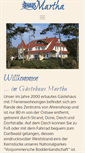 Mobile Screenshot of gaestehaus-martha.de